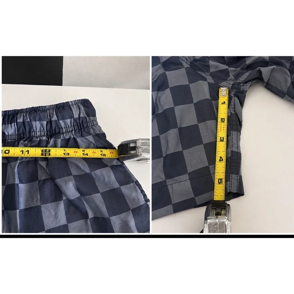 Nike Medium Sportswear Men's Club Flow Checkerboard Shorts Pockets Drawstrings